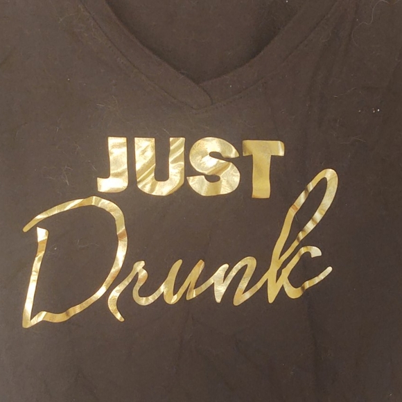 Just Drunk V-neck - Picture 2 of 3